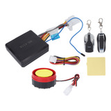 Kit Antirrobo De Sistema De Alarma Para Motocicleta, Control