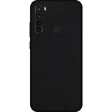 Pelicula Skin Adesivo Redmi Note 8 Preto Fosco Jateado