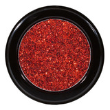 Glitter Compacto Para Ojos Y Cuerpo Color Hot Red