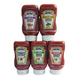 Kit Ketchup Heinz Com 5 Sabores De 397g