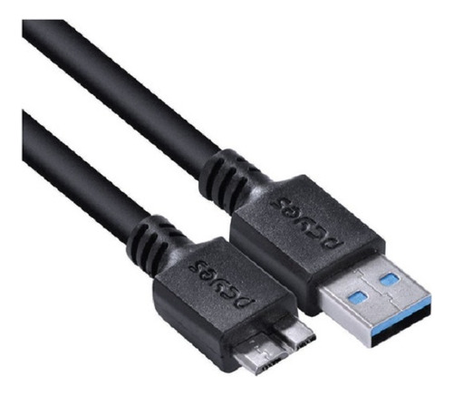 Cabo Usb A Macho X Micro B 3.0 - 1,0m Uso Em Hd Externo