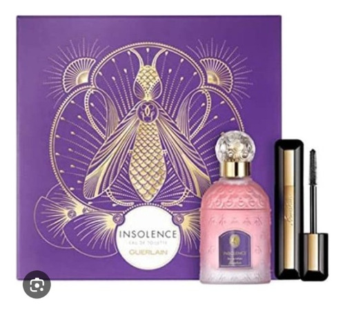 Edt Insolence Guerlain Original 50 Ml Set C Másc Pestañas 