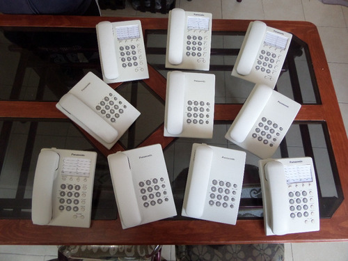 Lote De 10 Telefonos Analogicos Mod. Kx-ts500