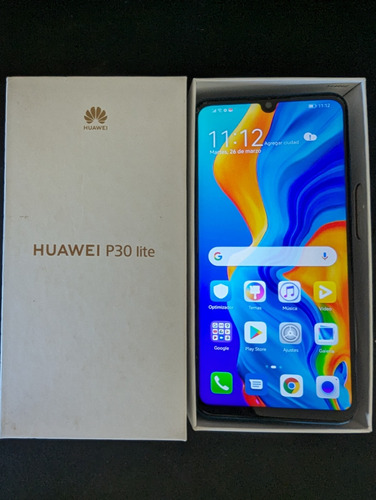 Huawei P30 Lite 128 Gb  Peacock Blue 4 Gb Ram 