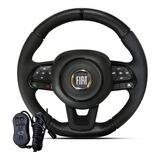 Volante Controle Som Interface Jfa Black P/ Fiat Palio 2010