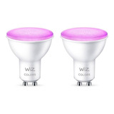 Lampara Led Wiz Wifi Color 4.7w Gu10 Rgb/blanco X2 Unidades