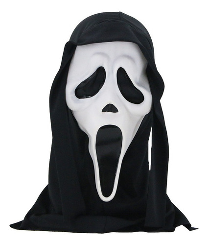 Máscara De Ghost Face Scream Halloween Cosplay De Terror