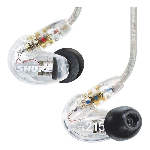 Audifonos Shure Se-215cl Estudio In-ear Se 215 Se215