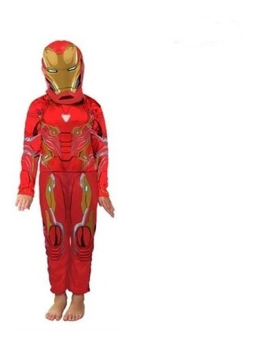 Disfraz Iron Man Infinity War Luminoso Talle 0 New Toys