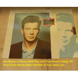 Vinilo Rick Astley Hold Me In Your Arms 1988 Dance With Me