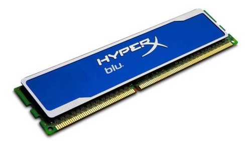 Memória Ram Blu Color Azul  4gb 1 Hyperx Khx1600c9d3b1/4g