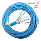 Cabo De Rede 20m Internet Rj45 Cat6 20 Metros Lan Gigabit