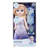 Muñeca Mi Amiga Musical Elsa Y Bruni Frozen Cantante 32 Cm