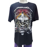 Camiseta Metallica Plus Size G1 Master Of Puppets Mr201