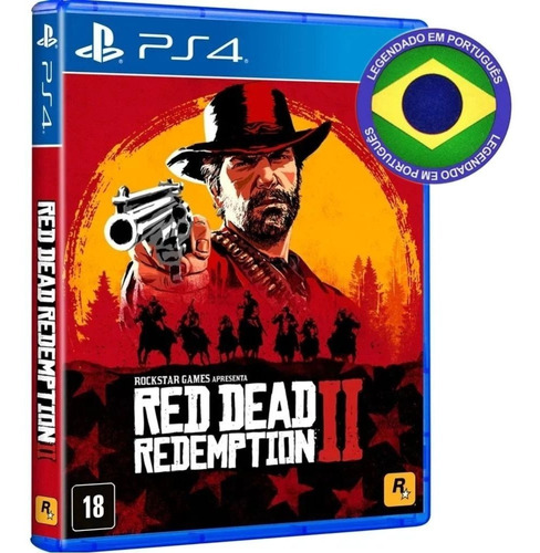 Red Dead 2 Ps4 Mídia Física Legendado Em Português Lacrado 