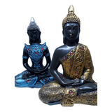 Estatua Imagen Buda Meditación Yeso (28 Cms)