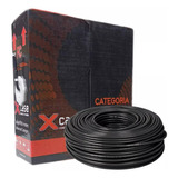 Bobina De Cable Red Utp Cat6 305m 0.50mm Negro Originalxcase