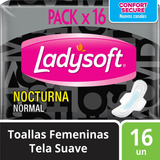 Toallas Femeninas Ladysoft Nocturna 16 Un