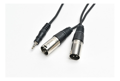 Cable Profesional Mini Plug A 2 Canon Xlr Pro Audio 3,6 Mts