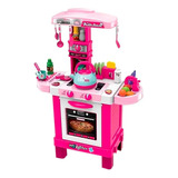 Cocina Chef Grande Para Niñas 54x87cm Accesorios 