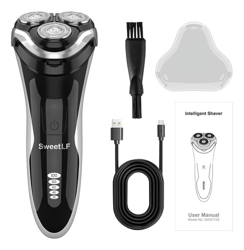 Men's Electric Shaver: Close And Clean Shave, Easy To Cle...