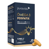 Ômega 3 Fosfatix Dha 1000mg C/ Fosfatidilserina  Pura Vida