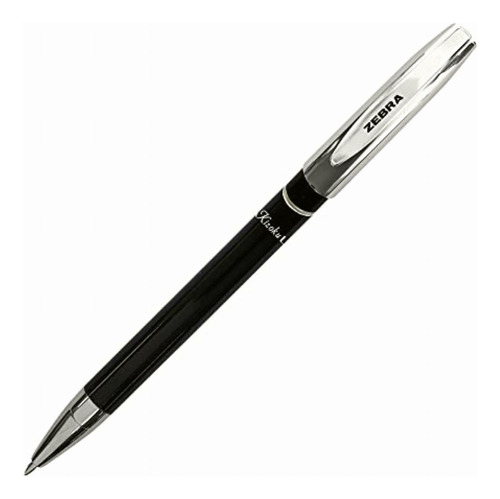 Boligrafo Retractil Kizoku Le Estuche Cuerpo Negro Zebra