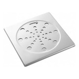 Grelha Quadrada Inox 100x100mm Com Tampa Blukit