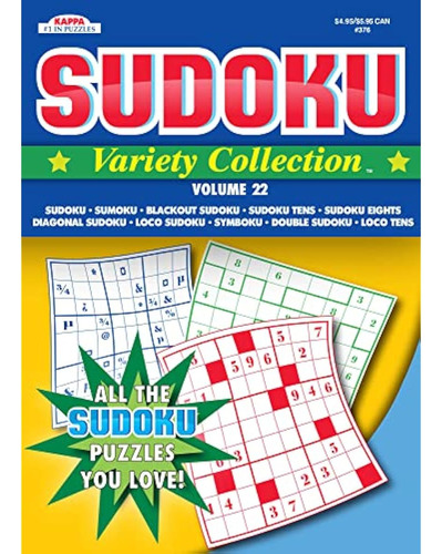 Sudoku Variety Collection Puzzle Book