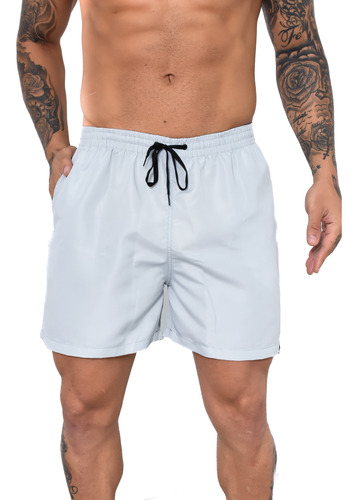  Bermuda Short  Masculino Academia Treino Bike Tactel Sport