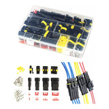 Set 352 Conectores Eléctricos Impermeables 2 Pines 12v