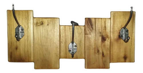 Percheros De Pared En Madera - 100% Artesanales