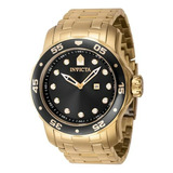 Reloj Invicta Pro Diver 48mm De Acero Inoxidable, Dorado 