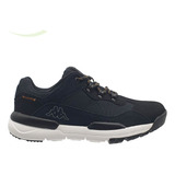 Zapatillas Kappa Hombre Urbanas Negro Logo Kensington