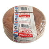 Cable Imsa Unipolar Cobre + Pvc Ecológico 6mm Marrón X 100m 