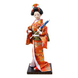 X Muñecas Étnicas Japonesas Geisha, Estatuas, Kimono