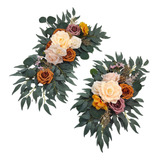 . Arreglo Floral De Flores De Arco De Boda Para Mesa De