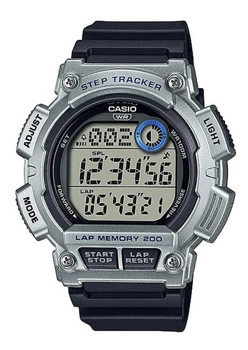 Reloj Casio Digital Ws-2100h-1a2 Wr100m Ag Of Casiocentro