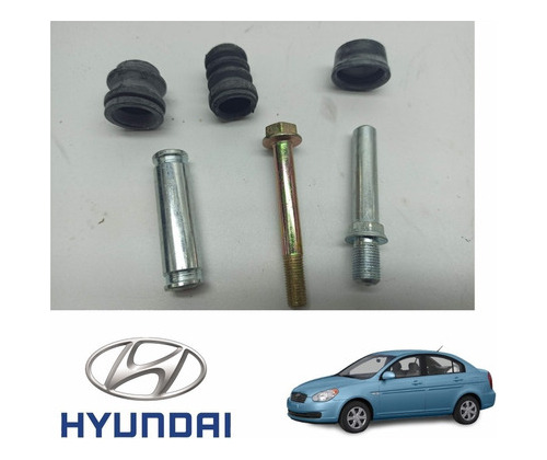 Kit De Mordaza De Freno Hyundai Accent Super Pony Foto 2