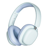 Auriculares Bluetooth De Diadema Color Azul