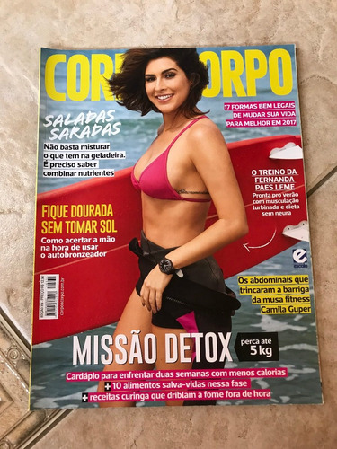 Revista Corpo A Corpo 336 Fernanda Paes Leme Camila J306