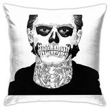 Fundas De Almohada De Terciopelo Calaveras De Tate Lang...