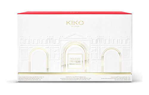 Kiko Milano Calendário Do Advento Beauty Com 24 Itens.
