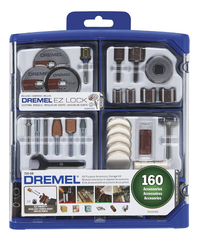 Set Accesorios Multiuso Dremel Kit 160 Piezas 710ak