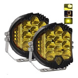 Faro Led Redondo 5 Off Road Jeep Led Osram 50w 1 Pair