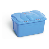 Organizador Baú Caixa Brinquedos Elefante Objetos Multi 34l 