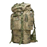 Mochila Tactica Grande Con Soporte Lumbar Maleta Viaje 72l