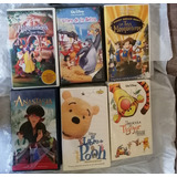 Películas Infantiles En Vhs. Lote 13 Titulos, Disney Y Otros