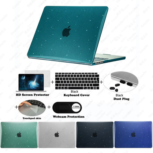 Capa Para Macbook 13 Pro 13.3 Air 13,6 M2 14,2 M1 Max