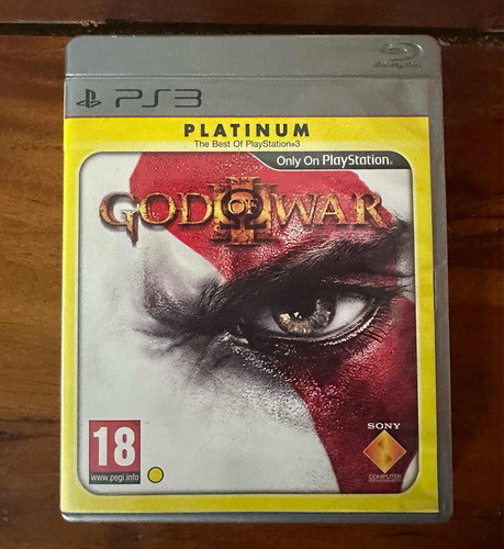 God Of War 3 Ps3 Edicion Plantinum Audio Español Raro